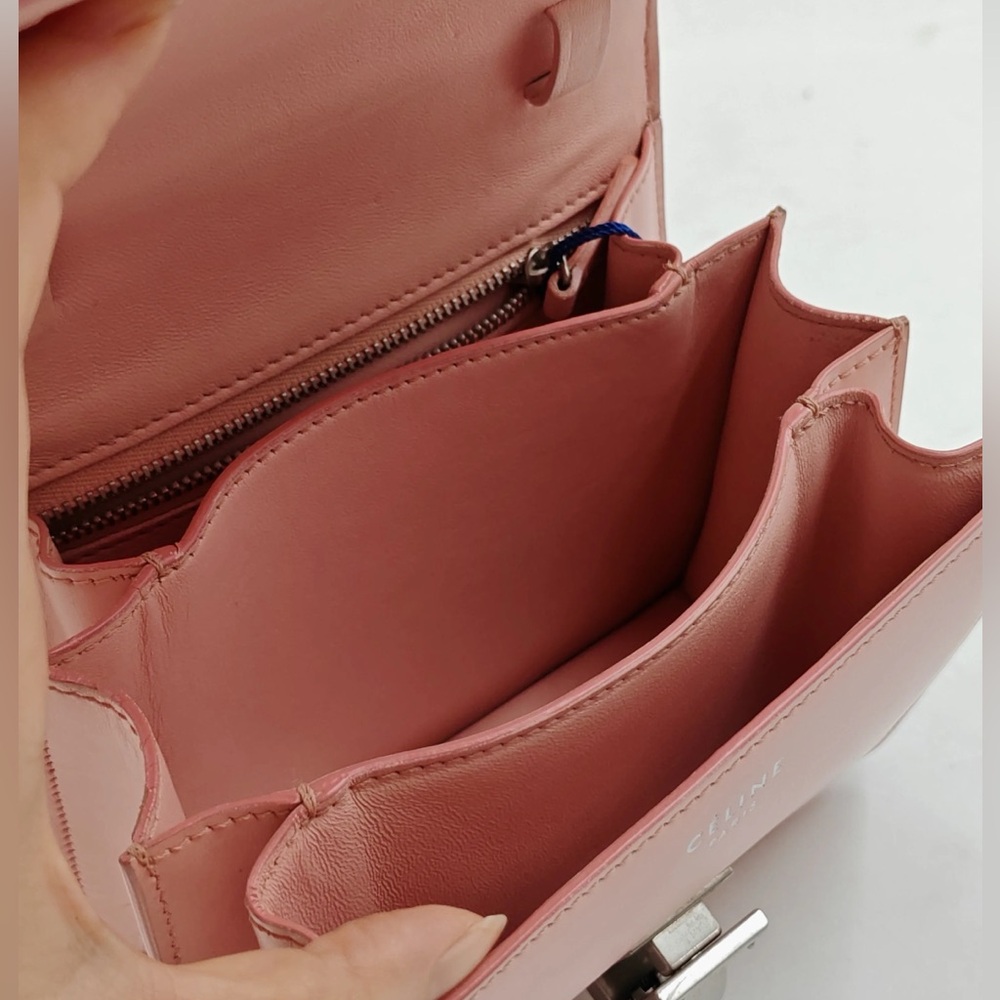 Authentic Celine box leather bag small - Picture 11 of 13